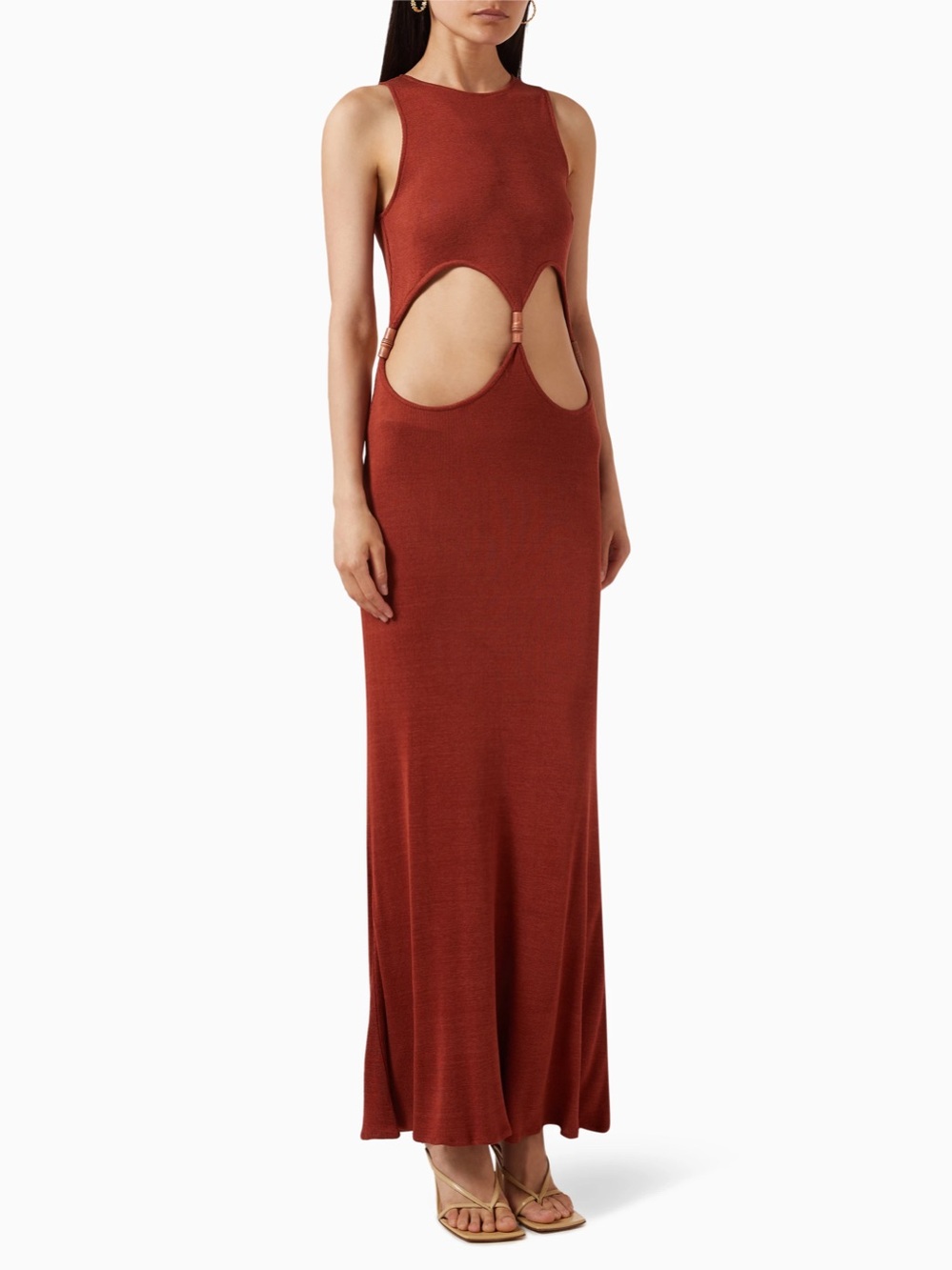 NWOT ✨ Savannah Morrow Palmera Maxi Bamboo Dress Size Small $550
